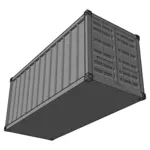 Imagini de vector container de transport maritim